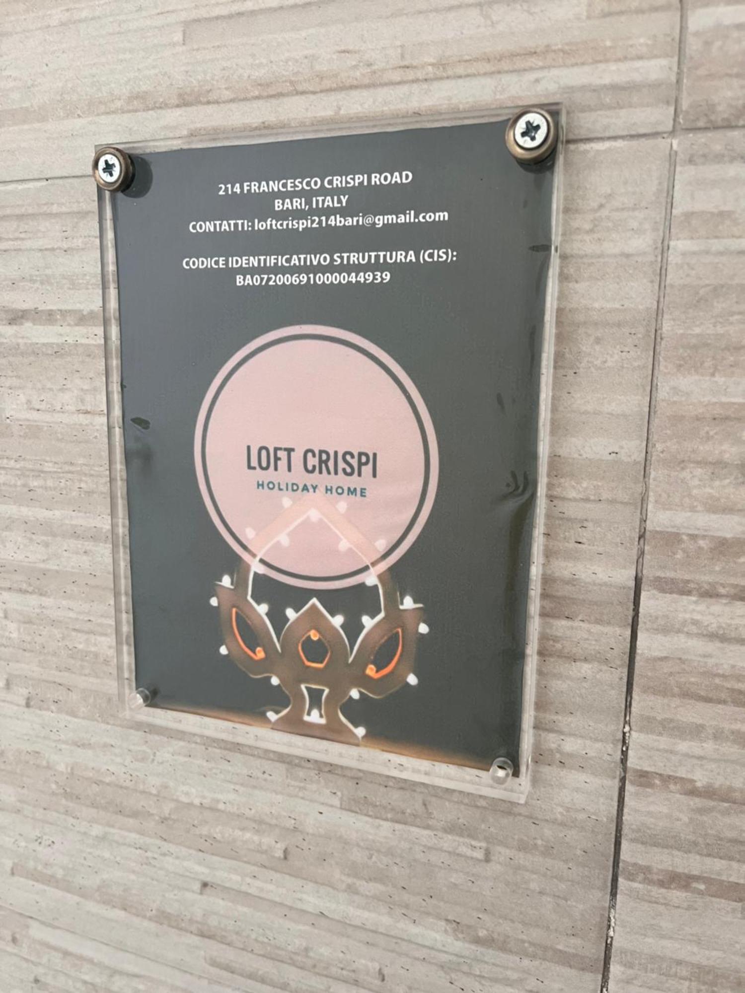 Willa Loft Crispi Bari Zewnętrze zdjęcie